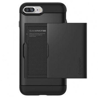 Чехол Spigen для iPhone 8 Plus/7 Plus Slim Armor CS Black (043CS20528)