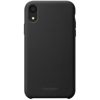Чехол Spigen для iPhone XR Silicone Fit, Black (064CS25652)