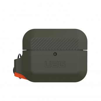 Чохол UAG для Airpods Pro Silicone, Olive Drab/Orange (10225K117297)