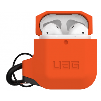 Чохол UAG для Airpods Silicone, Orange/Grey (10185E119732)