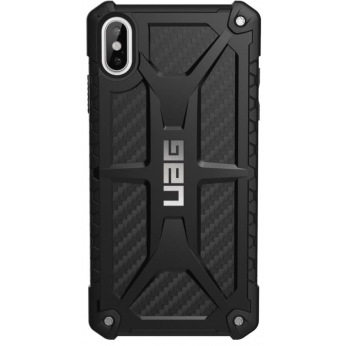 Чехол UAG для Apple iPhone Xs MAX Monarch, Carbon Fiber (111101114242)