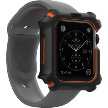 Чехол UAG для Apple Watch 44 Case, Black/Orange (19148G114097)