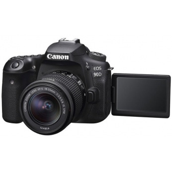 Цифрова фотокамера дзеркальна Canon EOS 90D + 18-55 IS STM (3616C030)