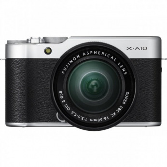 Цифровая фотокамера Fujifilm X-A10 + XC 16-50mm Kit Silver (16534352)