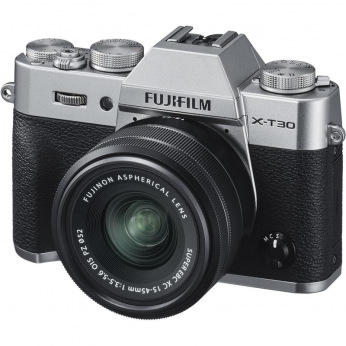 Цифровая фотокамера Fujifilm X-T30 + XC 15-45mm F3.5-5.6 Kit Silver (16619126)
