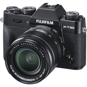 Цифровая фотокамера Fujifilm X-T30 + XF 18-55mm F2.8-4R Kit Black (16619982)