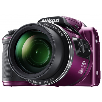 Цифровая фотокамера Nikon Coolpix B500 Purple (VNA952E1)