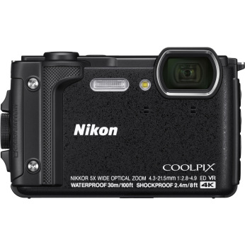 Цифровая фотокамера Nikon Coolpix W300 Black (VQA070E1)