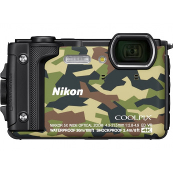 Цифрова фотокамера Nikon Coolpix W300 Camouflage (VQA073E1)