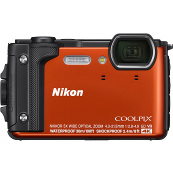 Цифровая фотокамера Nikon Coolpix W300 Orange (VQA071E1)