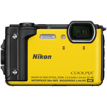 Цифр. фотокамера Nikon Coolpix W300 Yellow (VQA072E1)