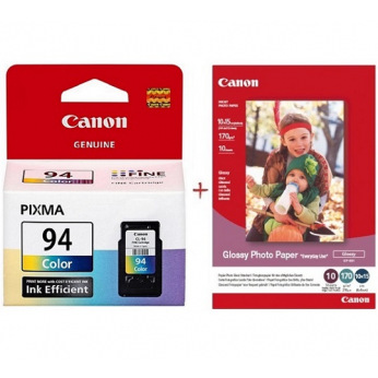 Картридж для Canon PIXMA E514 CANON  Color CL-94+Paper