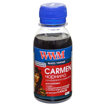 Чернила для Canon PIXMA E414 WWM CARMEN  Black 100г CU/B-2