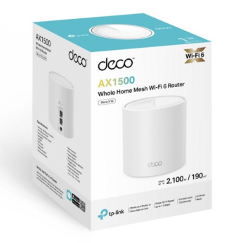 Домашня Mesh Wi-Fi система Tp-Link, Deco X10(1-pac k) Deco X10(1-pack) (Deco X10(1-pack))