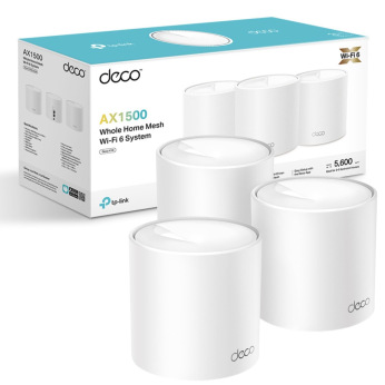 Домашня Mesh Wi-Fi система Tp-Link, Deco X10(3-pac k) Deco X10(3-pack) (Deco X10(3-pack))