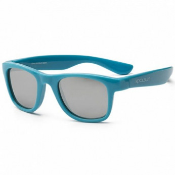 Детские солнцезащитные очки Koolsun голубые серии Wave (Розмір: 1+) (KS-WACB001)
