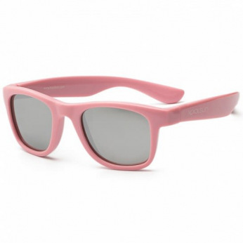 Детские солнцезащитные очки Koolsun нежно-розовые серии Wave (Розмір: 3+) (KS-WAPS003)