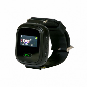 Дитячий GPS годинник-телефон GOGPS ME K11 Чорний (K11BK)