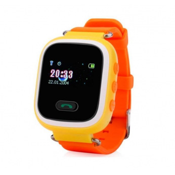 Дитячий GPS годинник-телефон GOGPS ME K11 Жовті (K11YL)