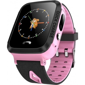 Детские GPS часы-телефон GOGPS ME K13 Розовый (K13PK)