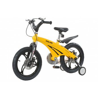 Дитячий велосипед Miqilong GN Жовтий 16`  (MQL-GN16-Yellow)