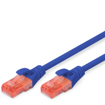 Патч-корд DIGITUS CAT 6 UTP, 0.25м, AWG 26/7, Cu, LSZH, синий (DK-1617-0025/B)