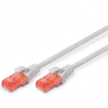 Патч-корд DIGITUS CAT 6 UTP, 25м, AWG 26/7, Cu, LSZH, сірий (DK-1617-250)