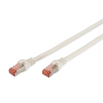 Патч-корд DIGITUS CAT 6 S-FTP, 1м, AWG 27/7, LSZH, белый (DK-1644-010/WH)