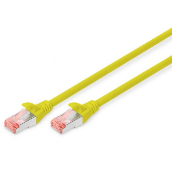 Патч-корд DIGITUS CAT 6 S-FTP, 2м, AWG 27/7, LSZH, жовтий (DK-1644-020/Y)