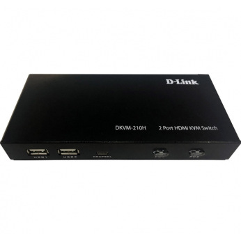 KVM-перемикач D-Link DKVM-210H 2xHDMI,2xUSB (DKVM-210H)