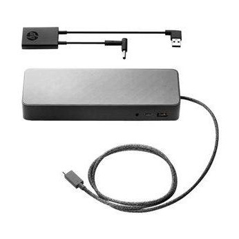 Док-станция HP USB-C Universal Dock + 4.5mm and USB Dock Adapter Bundle  EURO (2UF95AA)