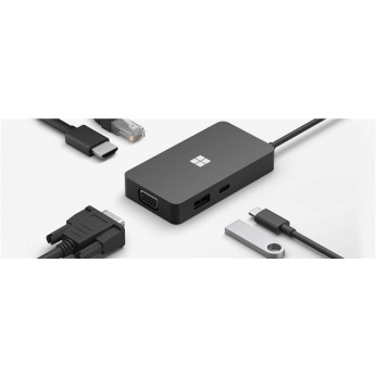 Док-станція Microsoft USB-C® Travel Hub Black (SWV-00010)