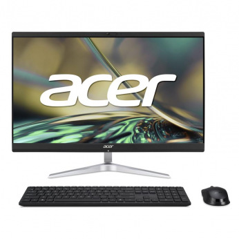 Персональний комп’ютер моноблок Acer Aspire C24-1750 23.8" FHD, Intel i5-1240P, 8GB, F256F, UMA, WiFi, кл+м, Lin (DQ.BJ3ME.001)