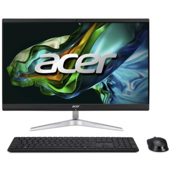 Персональний комп’ютер моноблок Acer Aspire C24-1851 23.8" FHD, Intel i7-1360P, 32GB, F1TB, UMA, WiFi, кл+м, без ОС, чорний (DQ.BKNME.005)
