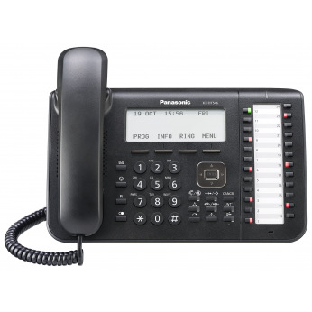 Проводной IP-телефон Panasonic KX-NT546RU-B Black для АТС Panasonic KX-TDE/NCP/NS (KX-NT546RU-B)