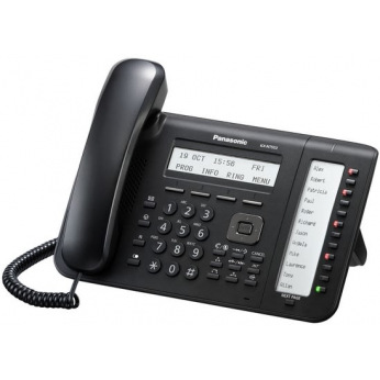 Проводной IP-телефон Panasonic KX-NT553RU-B Black для АТС Panasonic KX-TDE/NCP/NS (KX-NT553RU-B)