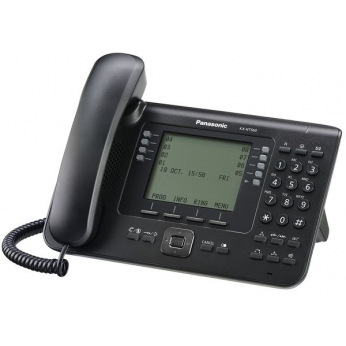 Дротовий IP-телефон Panasonic KX-NT560RU-B Black для АТС Panasonic KX-TDE/NCP/NS (KX-NT560RU-B)
