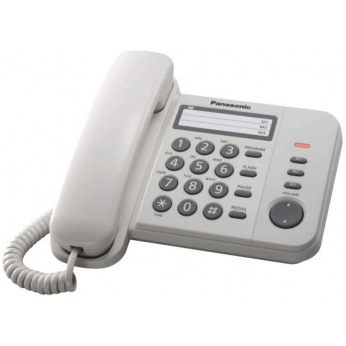 Дротовий телефон Panasonic KX-TS2352UAW White (KX-TS2352UAW)