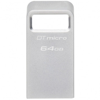 Флеш пам’ять 64GB DataTraveler Micro 200MB/s Metal  USB 3.2 Gen 1 DataTraveler Micro 200MB/s (DTMC3G2/64GB)