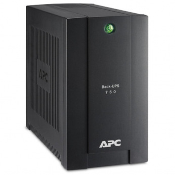 Источник бесперебойного питания APC Back-UPS 750VA, Schuko (BC750-RS)