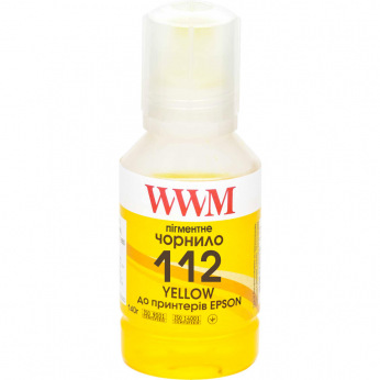 Чернила для Epson L11160 WWM 112  Yellow 140г E112YP