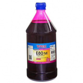Чорнило WWM E80 Magenta для Epson 1000г (E80/M-4) водорозчинне