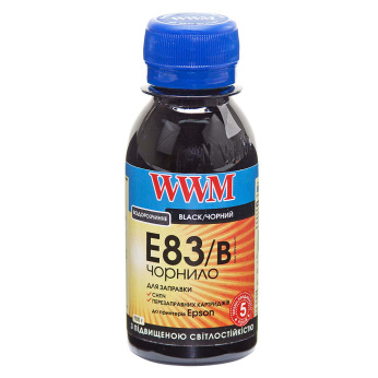 Чернила WWM E83 Black для Epson 100г (E83/B-2) водорастворимые