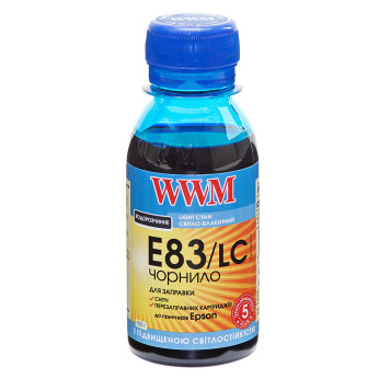 Чернила WWM E83 Light Cyan для Epson 100г (E83/LC-2) водорастворимые
