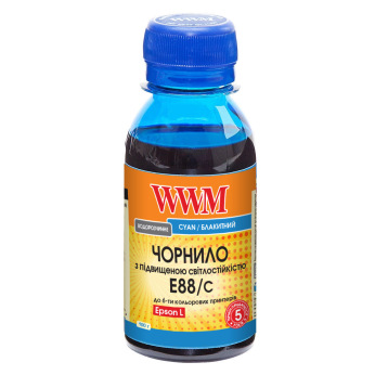 Чернила WWM E88 Cyan для Epson 100г (E88/C-2) водорастворимые