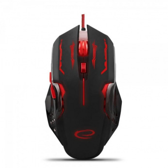 Мышка  проводная Mouse MX403 APACHE Red (EGM403R)