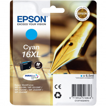 Картридж Epson 16 XL Cyan (C13T16324010)