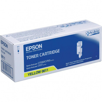 Картридж для Epson AcuLaser C1750N EPSON 0611  Yellow C13S050611