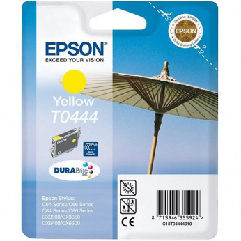 Картридж для Epson Stylus C86 EPSON T0444  Yellow C13T04444010