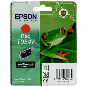 Картридж для Epson Stylus Photo R800 EPSON T0547  Red C13T05474010